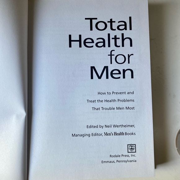TOTAL HEALTH FOR MEN BOOK HOW TO PREVENT & TREAT HEALTH PROBLEMS - Picture 5 of 5